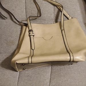 Gray/Tan bag
